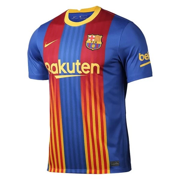 Tailandia Camiseta Barcelona Especial 2020-21 Azul Rojo